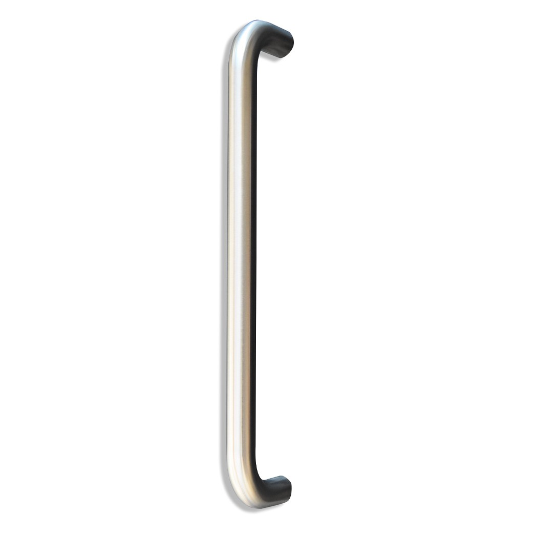 Satin Stainless Steel Tubular D Bolt Fixing Pull Handle Poole Waite