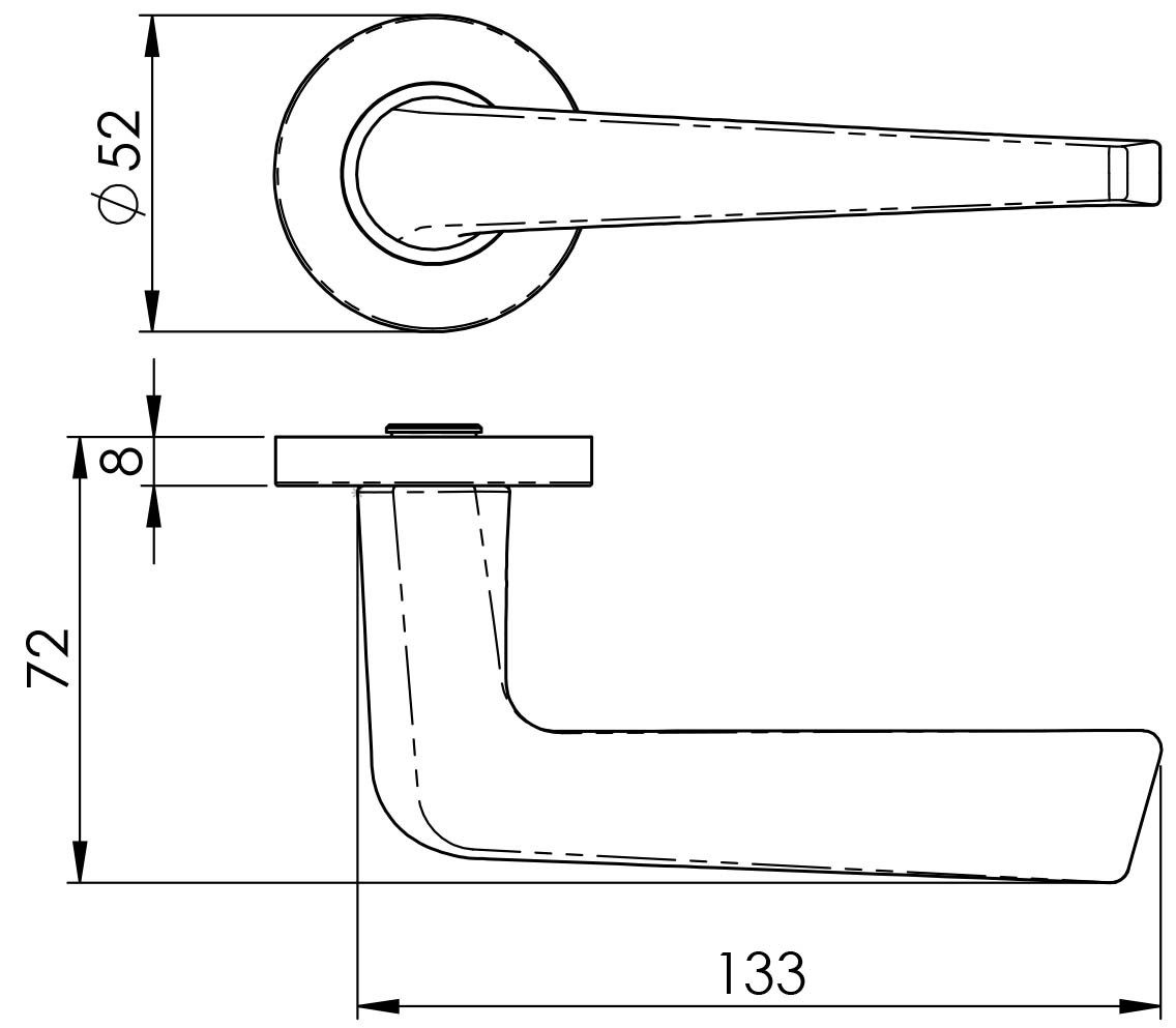 Carlisle Brass Eurospec Plaza Lever on Sprung Round Rose - Satin ...