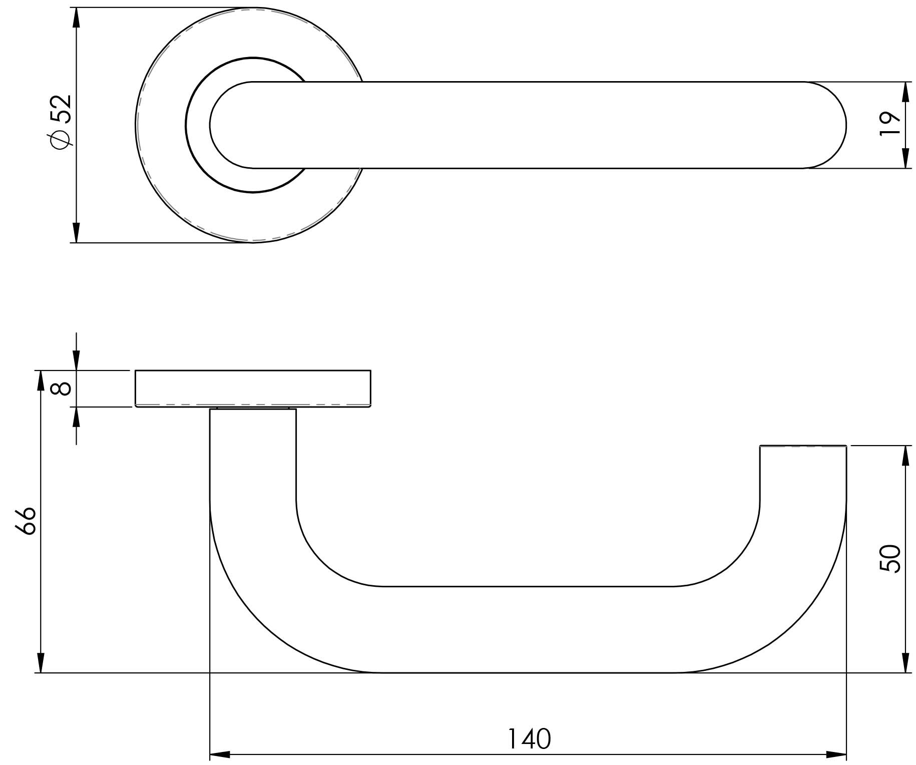 Carlisle Brass Eurospec Nera Safety Lever on Round Sprung Rose - Grade ...