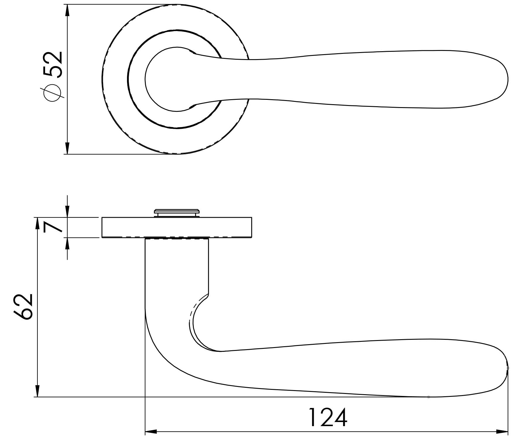 Carlisle Brass Eurospec Steelworx SWL Peninsula Lever on Round Rose ...