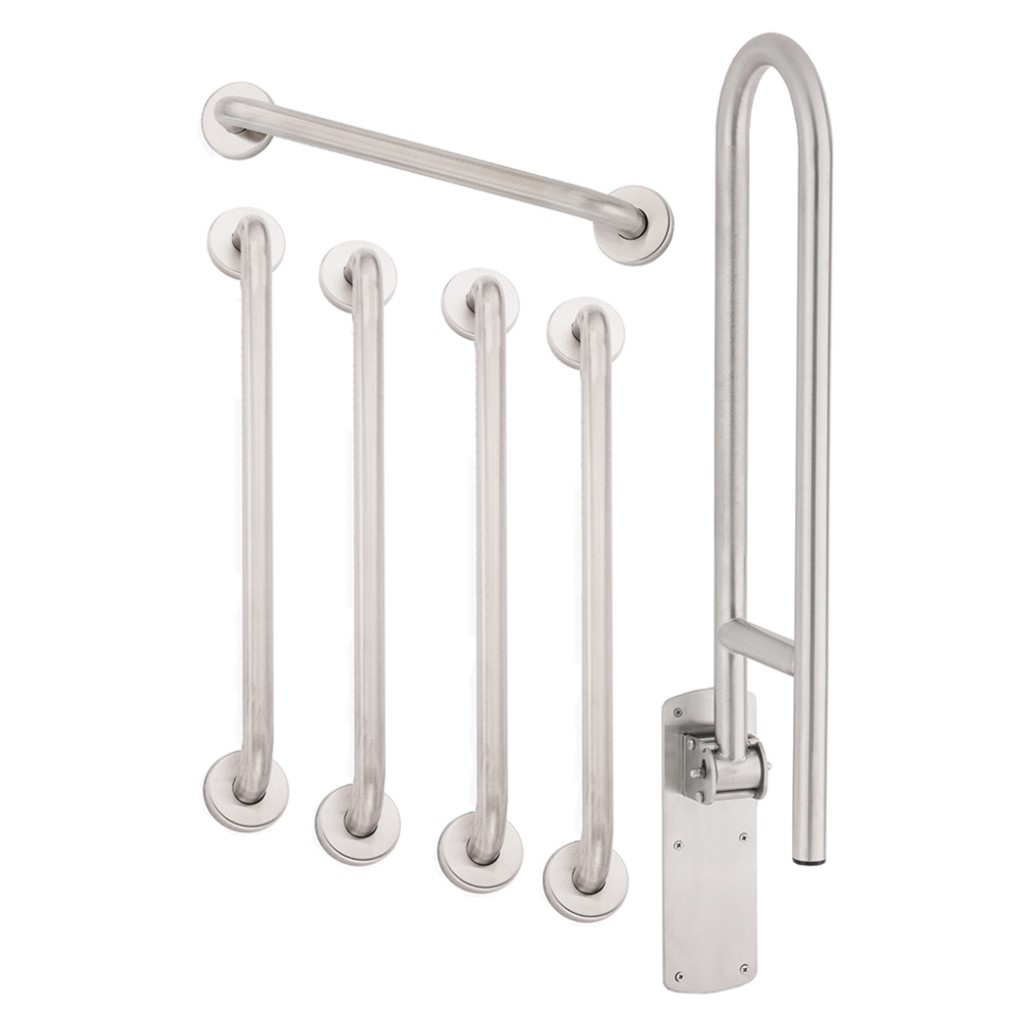 Doc M Pack: 6 Piece – Antimicrobial Satin Stainless Steel