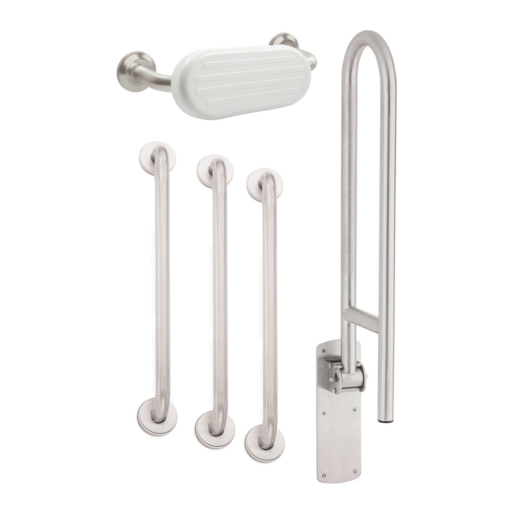 Doc M Pack: 5 Piece – Antimicrobial Satin Stainless Steel