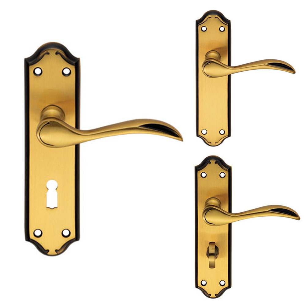 Carlisle Brass Madrid Lever on Plate - Florentine Bronze