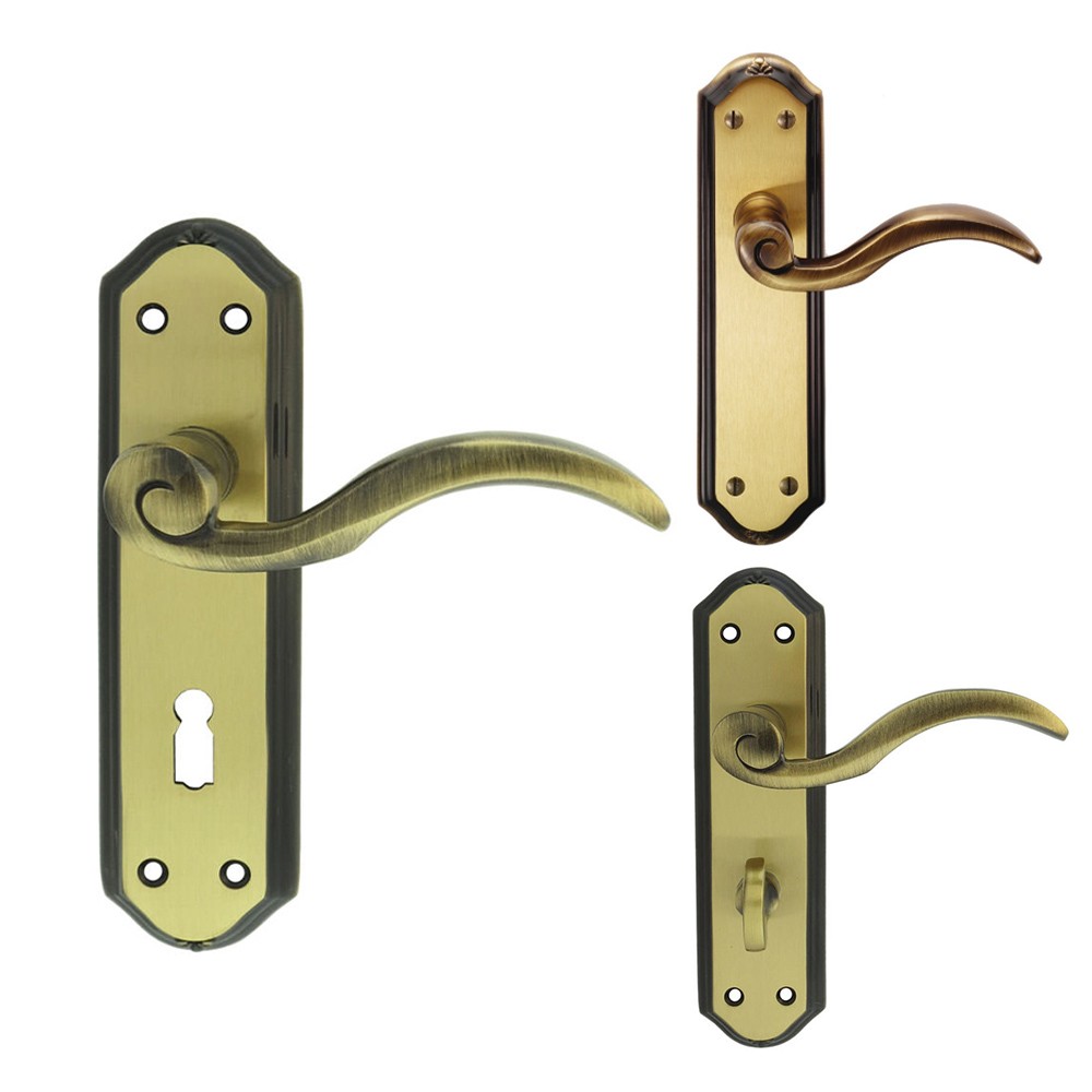 Carlisle Brass Wentworth Lever on Plate - Florentine Bronze