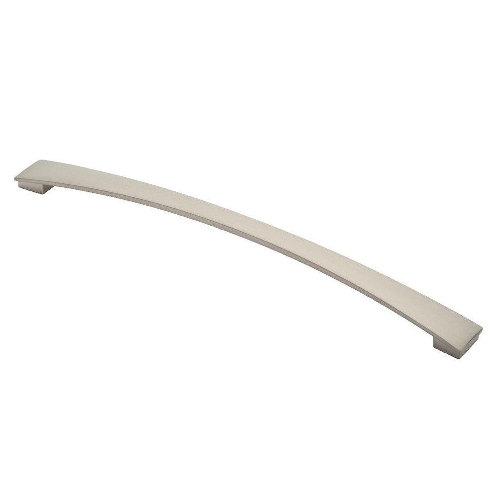 Carlisle Brass Valetta Bow Cabinet Handle 320mm Centre to Centre - Satin Nickel Plate