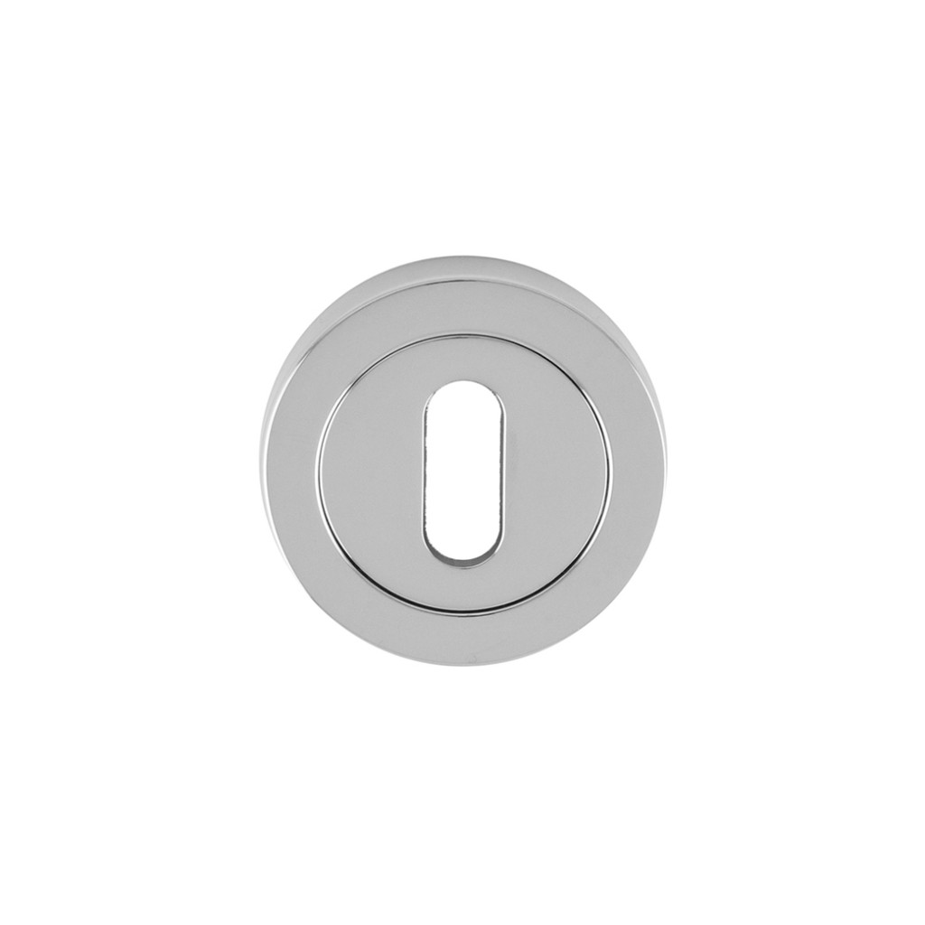 Carlisle Brass Round Standard Keyhole Profile Escutcheon 50mm Ø