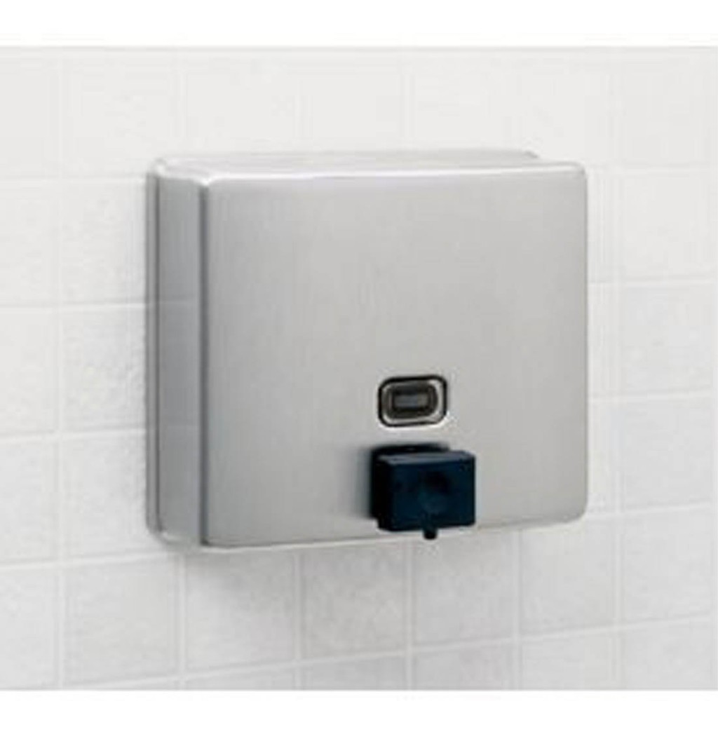 Bobrick B-818615 ConturaSeries® Heavy-Duty Surface-Mounted Soap Dispenser