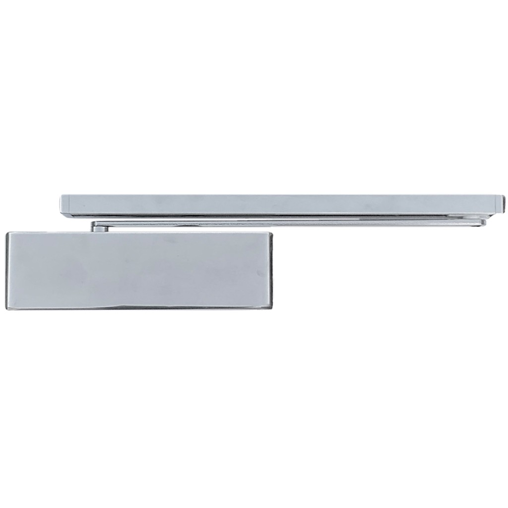 Heavy Duty Adjustable Power “Easy Opening” Cam Action Door Closer – Polished Stainless Steel