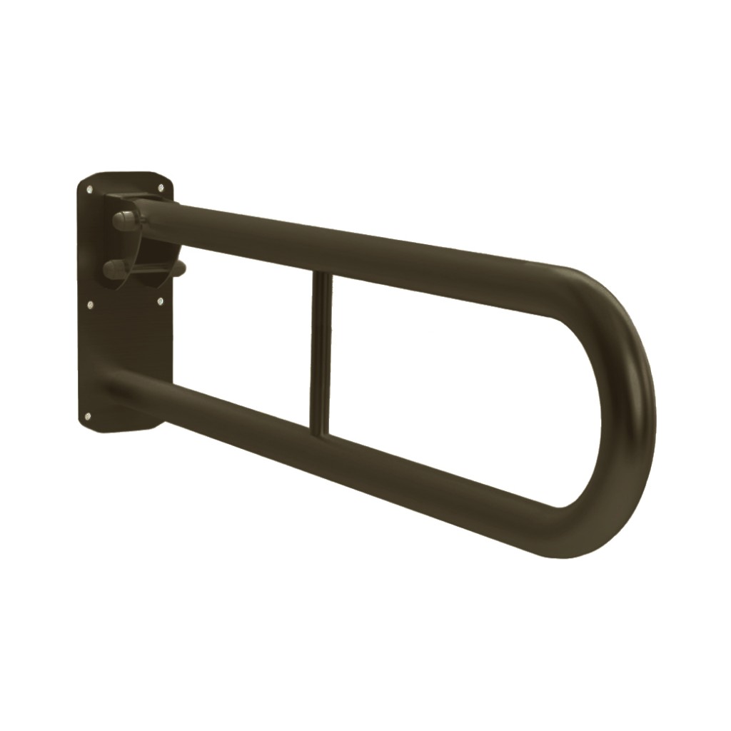 Double Arm Hinged Support Drop Down Rail – Adonic Matt Bronze