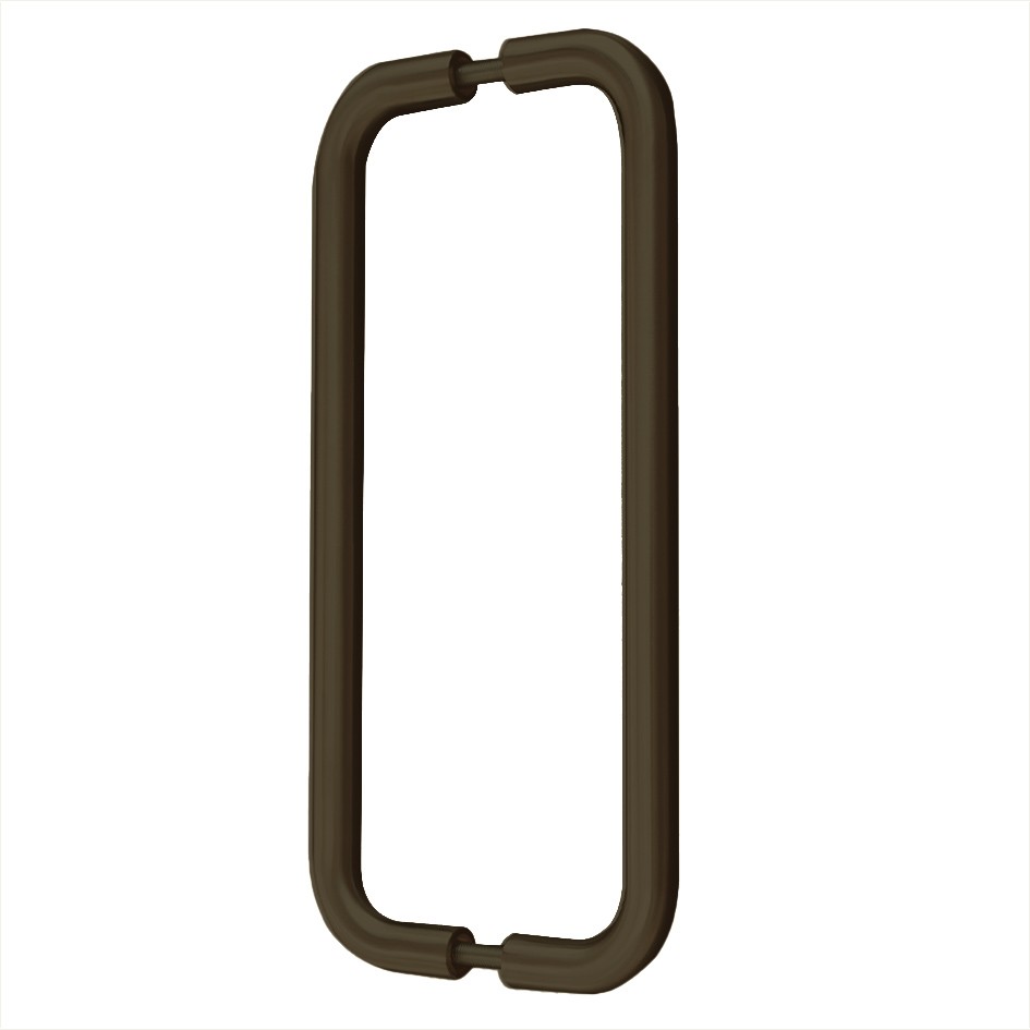 Adonic Matt Bronze Tubular “D” Pull Handles – Back to Back Fixing