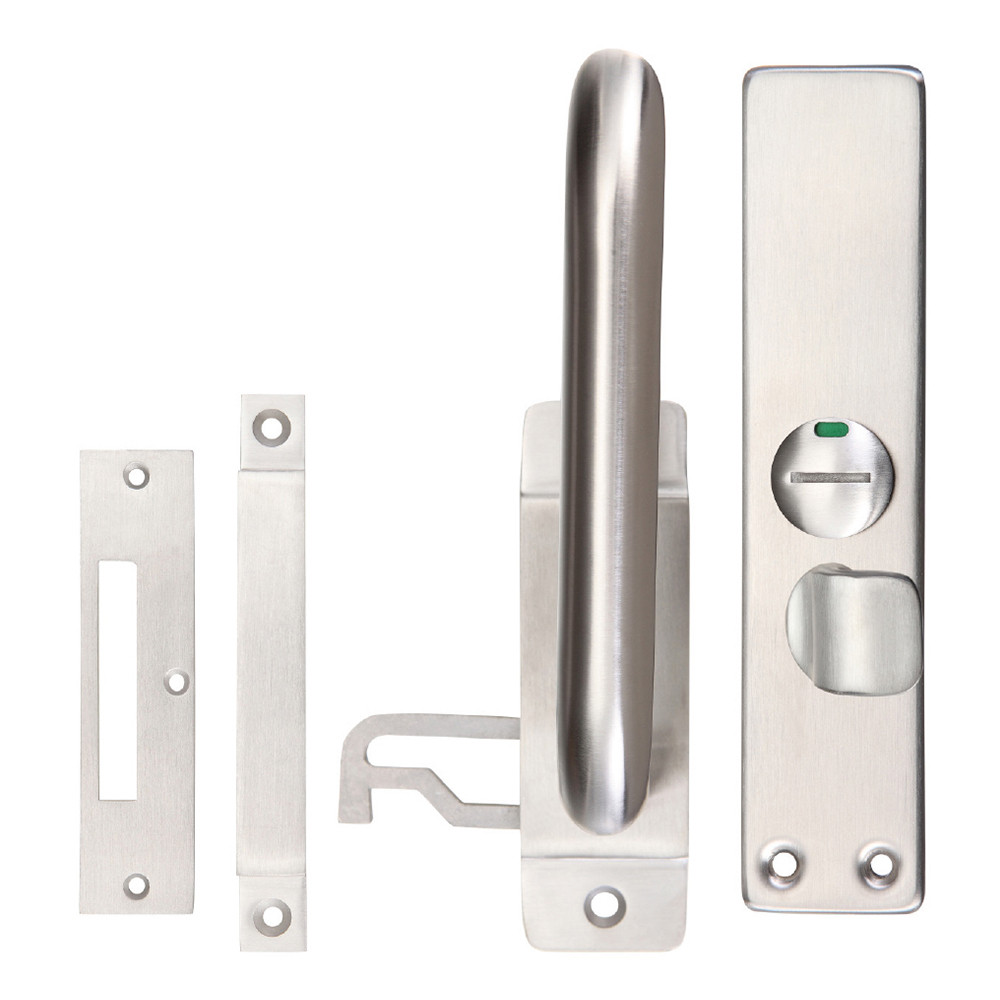 Satin Stainless Steel Antimicrobial Heavy Duty Facility Indicating Bolt