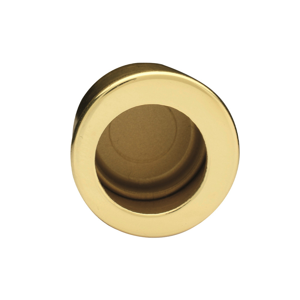 Carlisle Brass Manital Small Edge Round Flush Pull