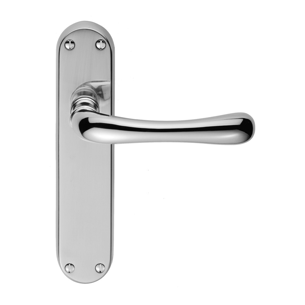 Carlisle Brass Ibra Economy Lever on Plate - Polished Chrome Plate