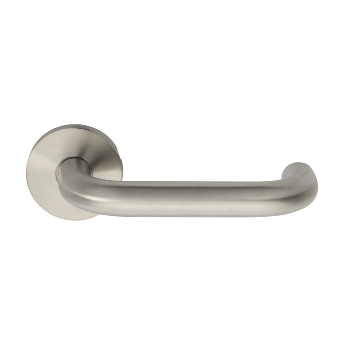 Carlisle Brass Eurospec Grade 304 Safety Lever on Rose DDA Compliant - Satin Stainless Steel