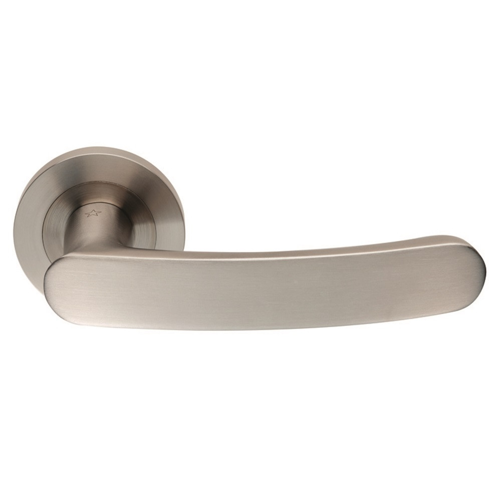 Carlisle Brass Eurospec Steelworx SWL Berlino Lever on Round Rose - Satin Stainless Steel