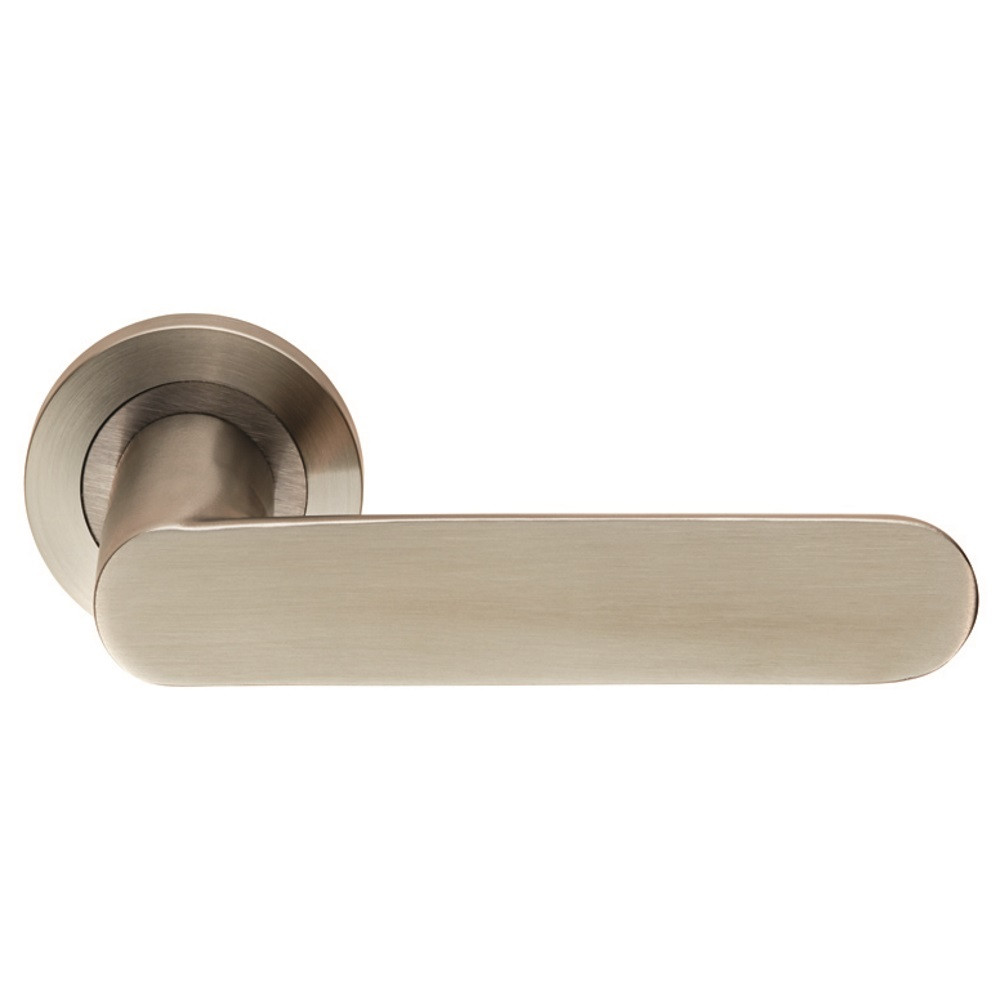 Carlisle Brass Eurospec Steelworx SWL Parigi Lever on Round Rose - Satin Stainless Steel