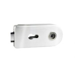 Rondo Style Glass Door Locking Latch suitable for 10-12mm thick glass