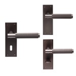 Carlisle Brass Varese Lever on Plate - Matt Bronze