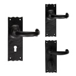 Carlisle Brass Traditional Lever on Plate - Antique Black