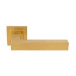 Carlisle Brass Eurospec Alvar Designer Lever on Sprung Square Rose