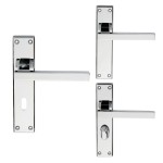 Carlisle Brass Serozzetta Stratus Lever on Plate - Polished Chrome Plate