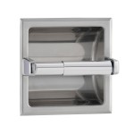 Bobrick B-667 Recessed Toilet Tissue Dispenser