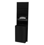 Bobrick B-3947 ClassicSeries® Recessed Convertible Paper Towel Dispenser/68.1L Waste Receptacle