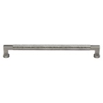 M Marcus Heritage Brass Cabinet Pull Bauhaus Hammered Design 254mm Centre to Centre