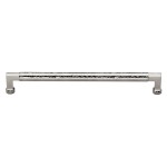 M Marcus Heritage Brass Cabinet Pull Bauhaus Hammered Design 254mm Centre to Centre