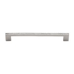 M Marcus Heritage Brass Cabinet Pull Metro Hammered Design 192mm Centre to Centre