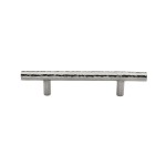 M Marcus Heritage Brass Cabinet Pull T-Bar Hammered Design 101mm Centre to Centre