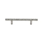 M Marcus Heritage Brass Cabinet Pull T-Bar Hammered Design 128mm Centre to Centre