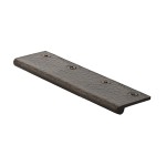 M Marcus Heritage Brass EP Hammered Cabinet Edge Pull 200mm