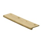 M Marcus Heritage Brass EP Hammered Cabinet Edge Pull 200mm