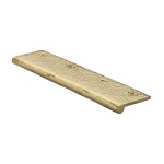 M Marcus Heritage Brass EP Hammered Cabinet Edge Pull 200mm