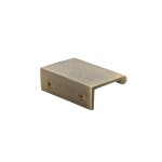 M Marcus Heritage Brass EPR Hammered Cabinet Edge Pull 50mm