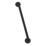 600 x 32mm Ø grab rail – Eco 3 Self-Sanitising Antimicrobial Matt Black