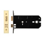 Anti-tarnish Brass Hortizontal Mortice Bathroom Lock