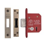 York British Standard 5 Lever Deadlock 64mm