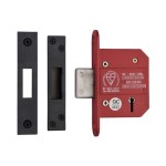 York British Standard 5 Lever Deadlock 64mm