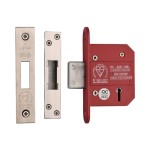 York British Standard 5 Lever Deadlock 64mm