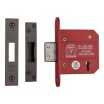 York British Standard 5 Lever Deadlock 77mm