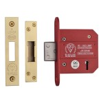 York British Standard 5 Lever Deadlock 77mm