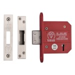 York British Standard 5 Lever Deadlock 77mm