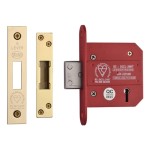 York British Standard 5 Lever Deadlock 77mm