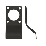 Round Cylinder & Key Door Pulls – Antimicrobial Eco-Friendly Matt Black