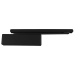 Heavy Duty Adjustable Power “Easy Opening” Cam Action Door Closer – Antimicrobial Eco-Friendly Matt Black