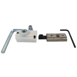 Heavy Duty Adjustable Power “Easy Opening” Cam Action Door Closer – Matt White