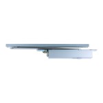 Medium Duty Adjustable Power Concealed Cam Action Door Closer - Antimicrobial Satin Nickel Plate