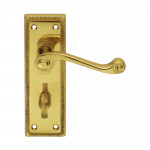 Carlisle Brass Contract Georgian Lever on Plate - Polished Brass